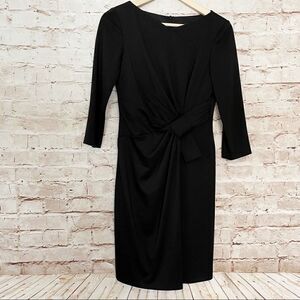 David Meister gathered sheath dress